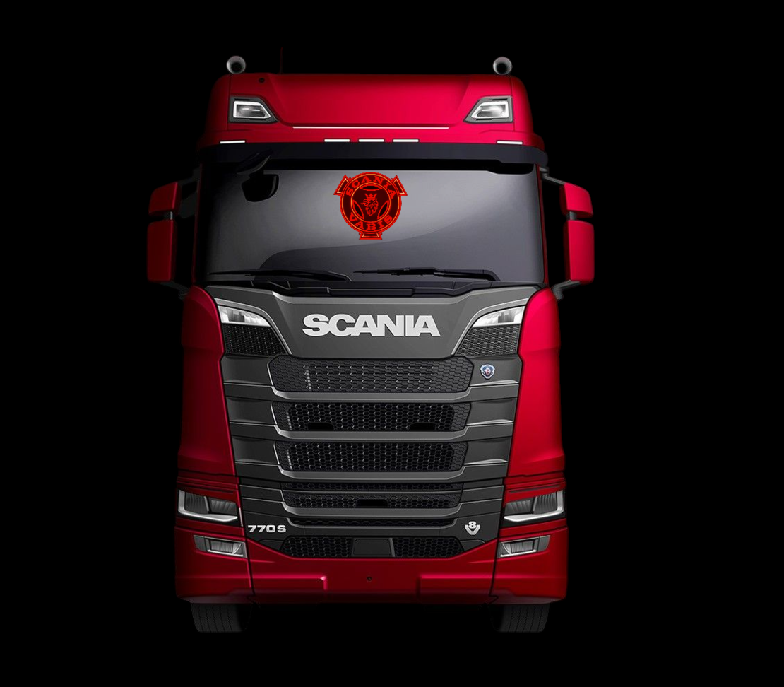 LED светеща табела за камион Скания - Skania Vabis