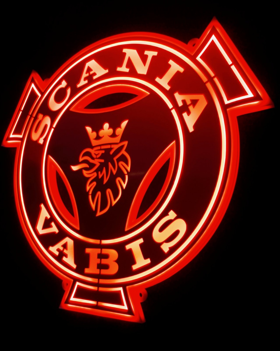 LED светеща табела за камион Скания - Skania Vabis