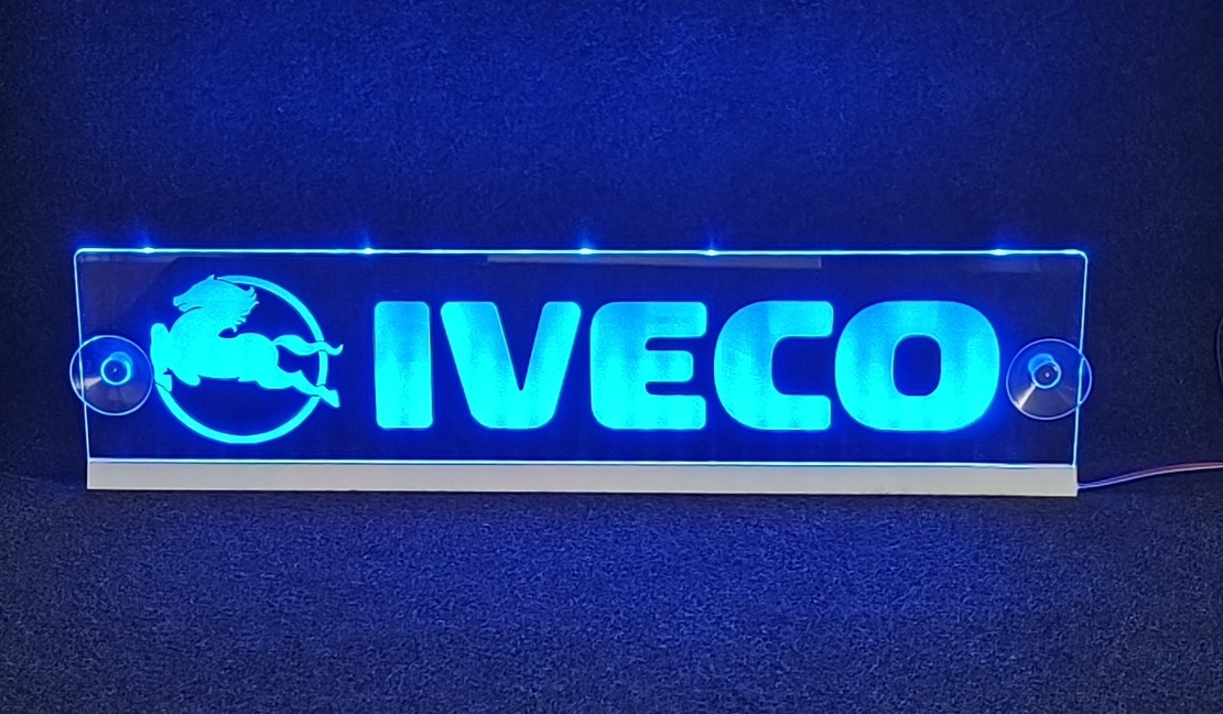 Светеща LED табела за камион RGB светлина