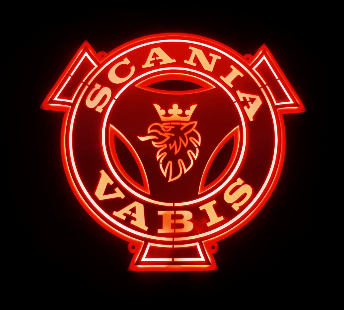 LED светеща табела за камион Скания - Skania Vabis