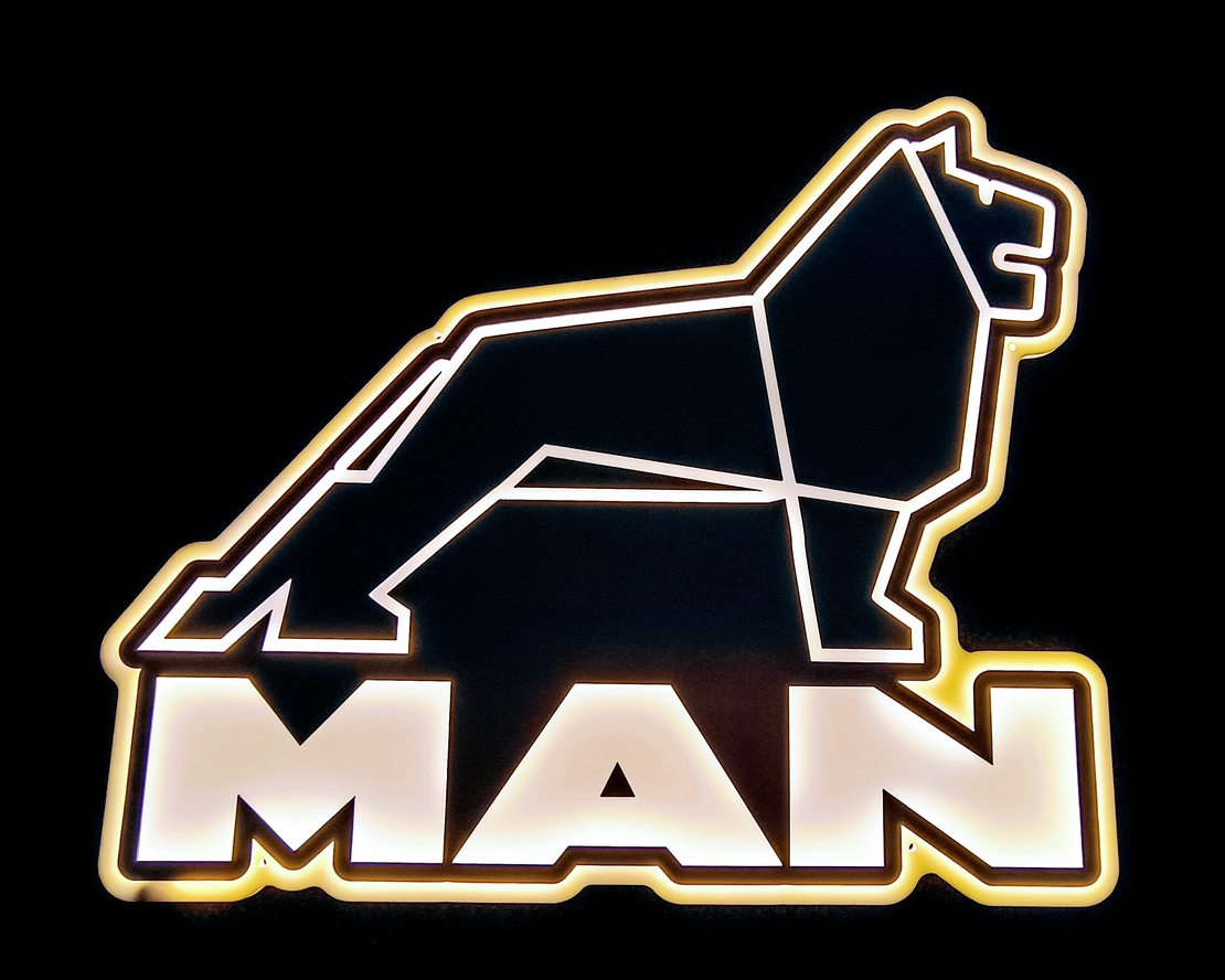 LED светеща табела за камион МАН -MAN