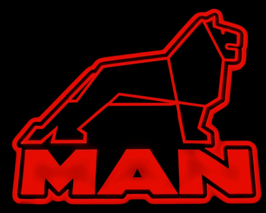 LED светеща табела за камион МАН -MAN