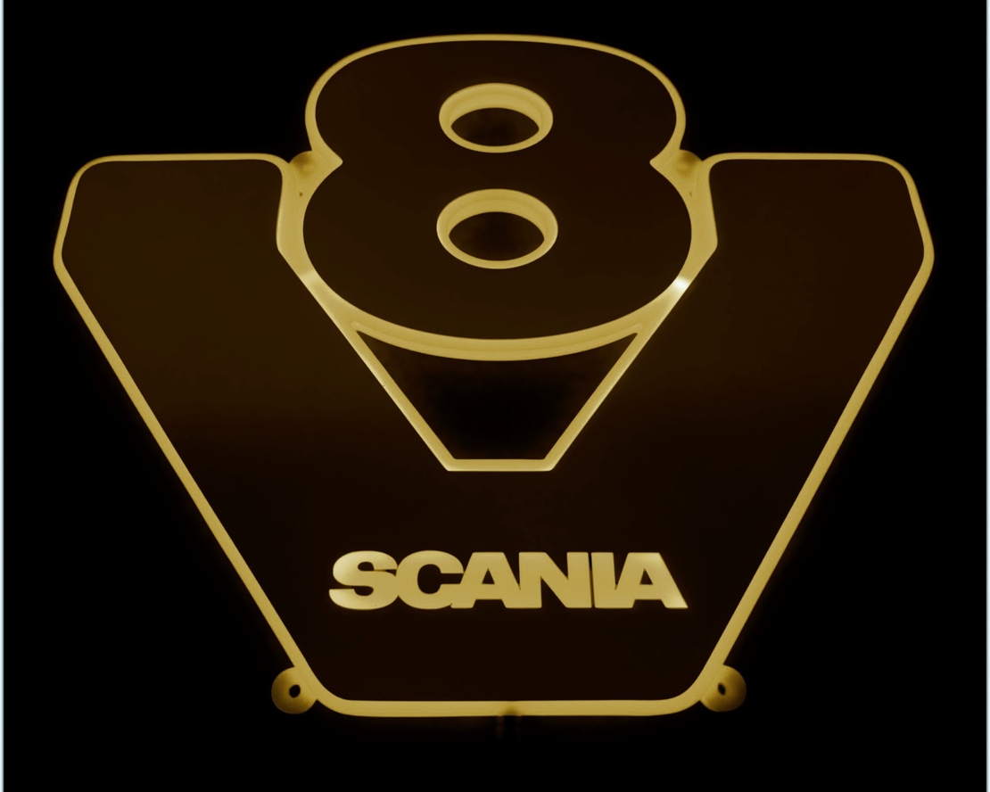 LED светеща табела за камион Скания - Skania V8
