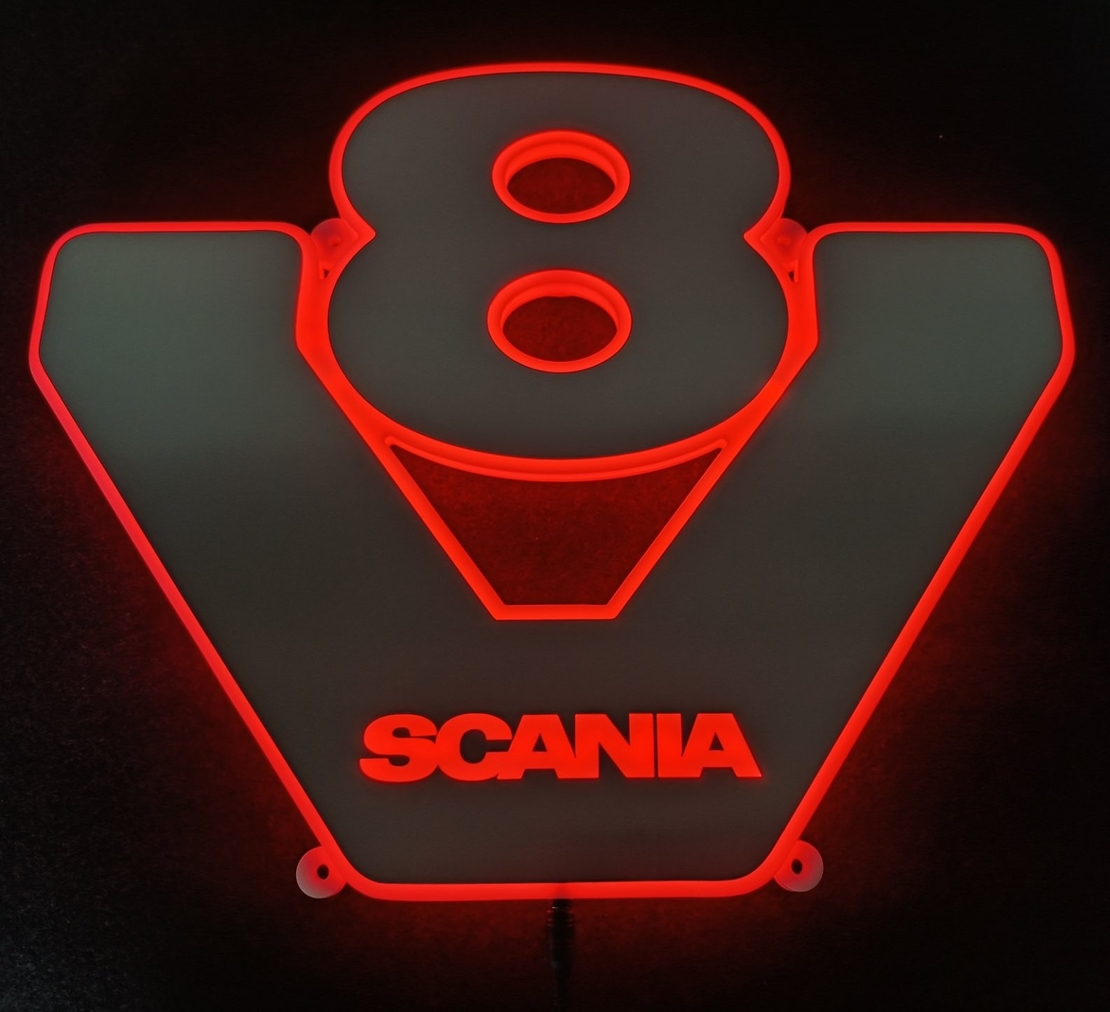 LED светеща табела за камион Скания - Skania V8