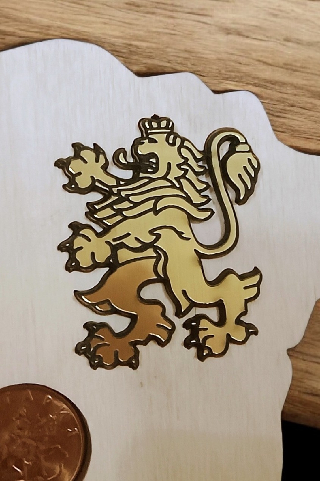 Плакет за Български монети на стойка- 