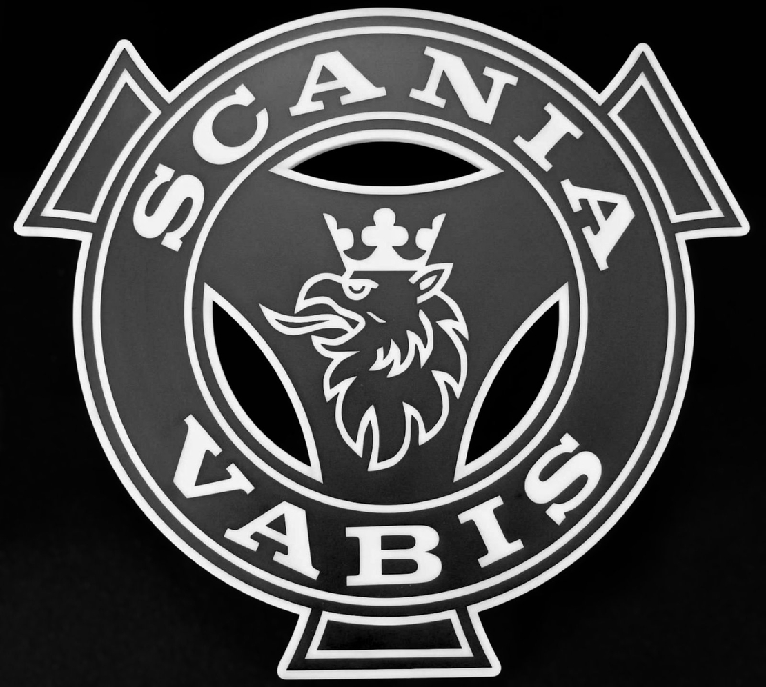 Светеща табела за камион Скания - Skania Vabis