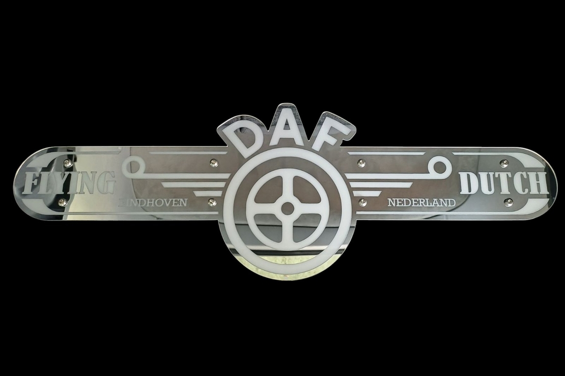 Светеща огледална табела за камион  - ДАФ - DAF