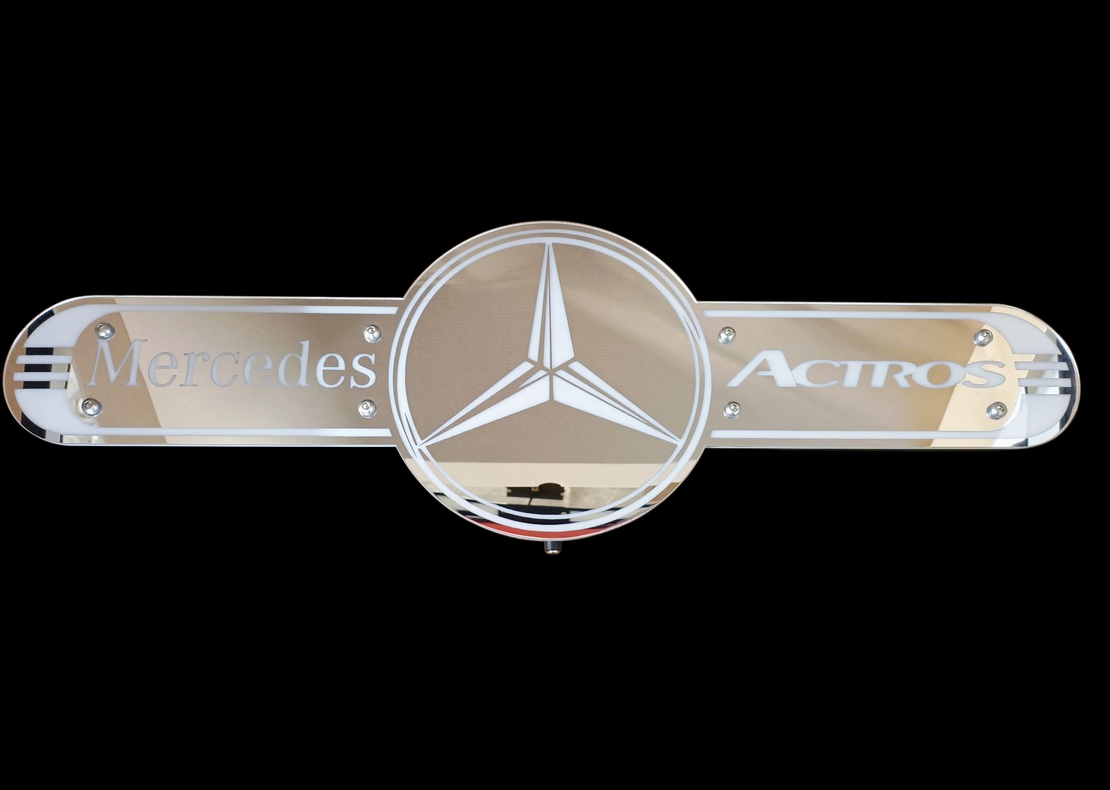 Светеща огледална табела за камион  - МЕРЦЕДЕС - MERCEDES ACTROS