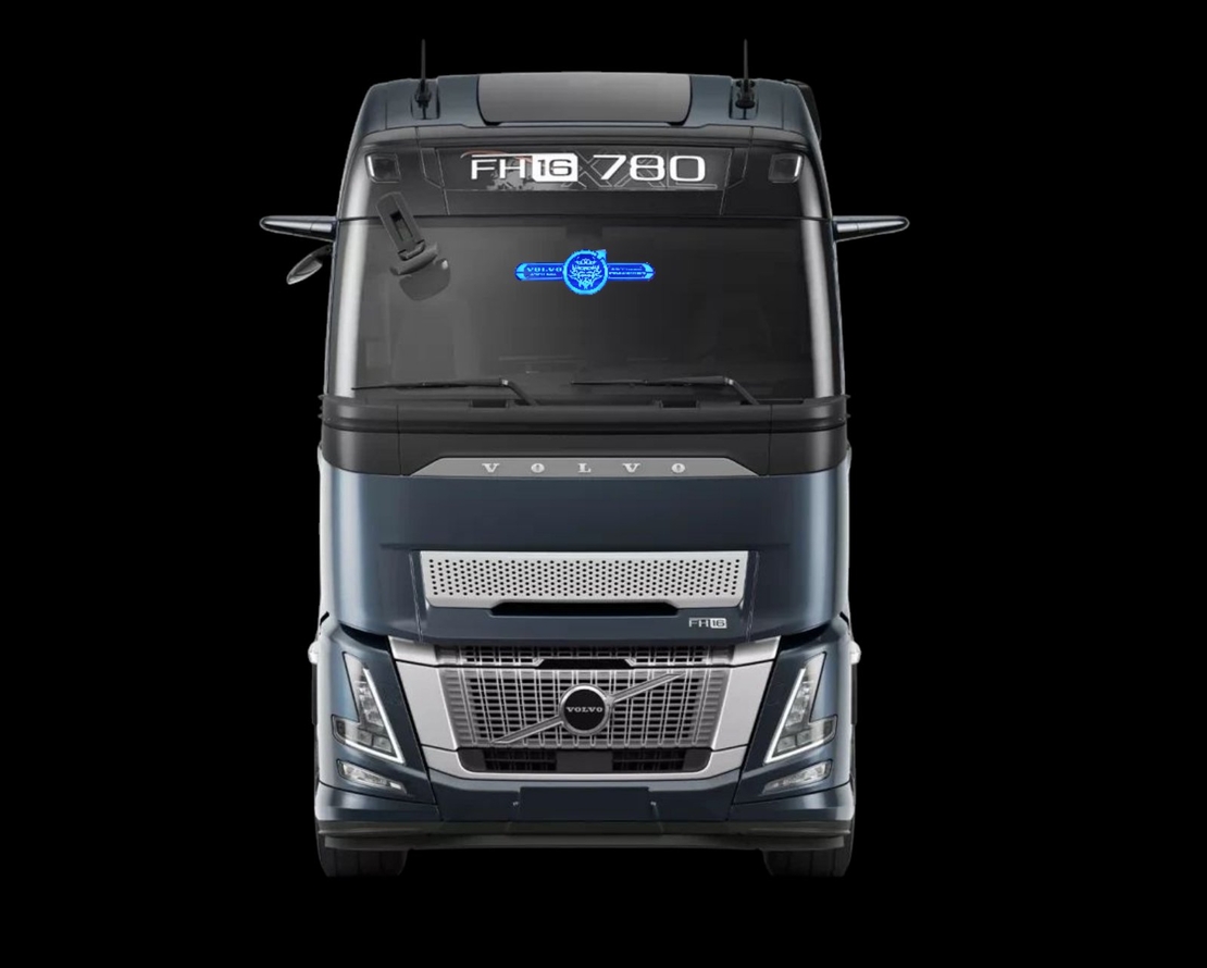 Светеща огледална табела за камион - ВОЛВО - VOLVO