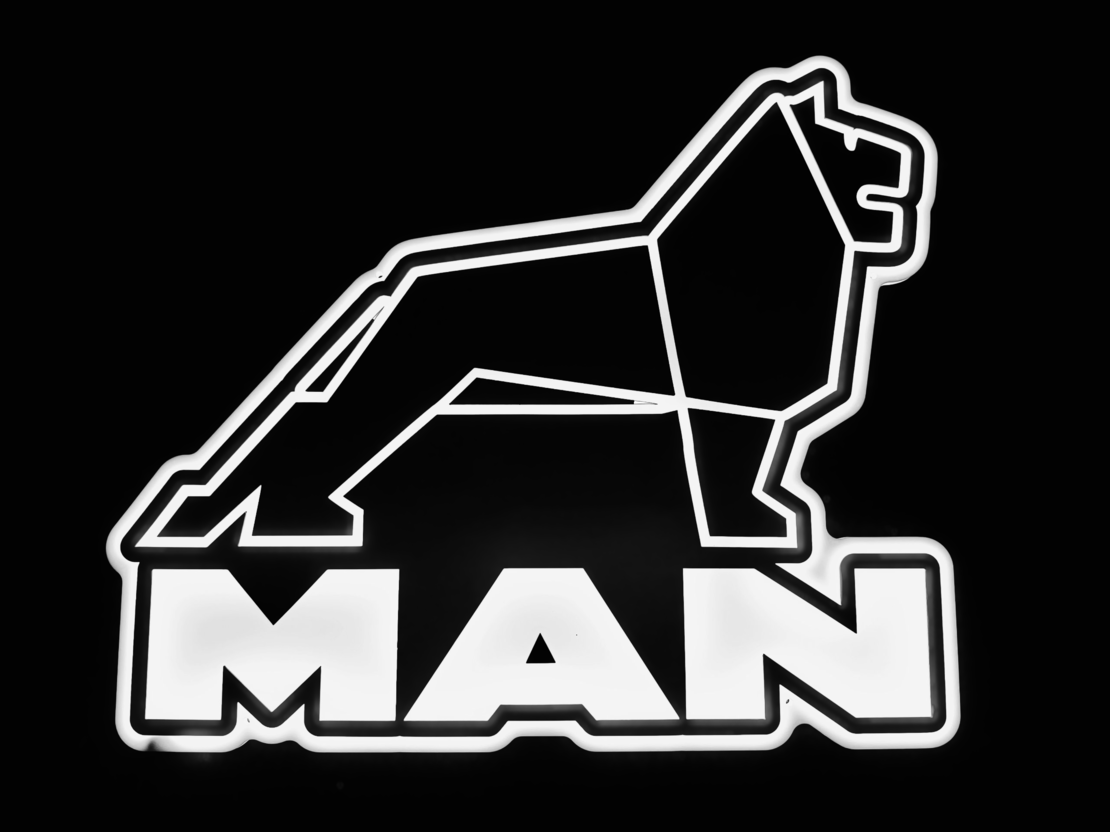 LED светеща табела за камион МАН -MAN