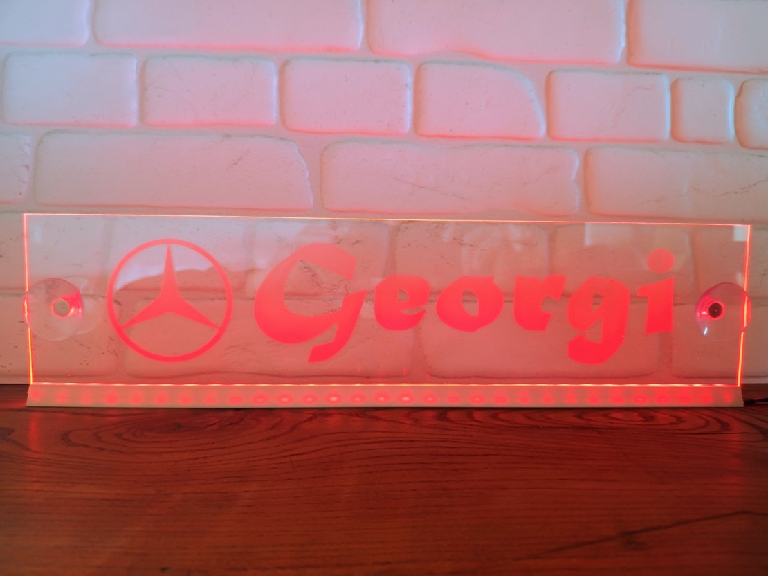 Светеща LED табела за камион