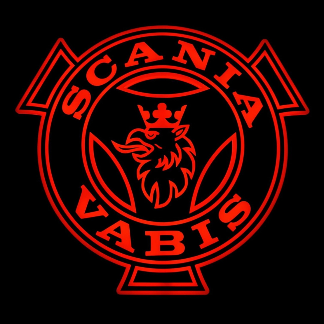 Светеща табела за камион Скания - Skania Vabis