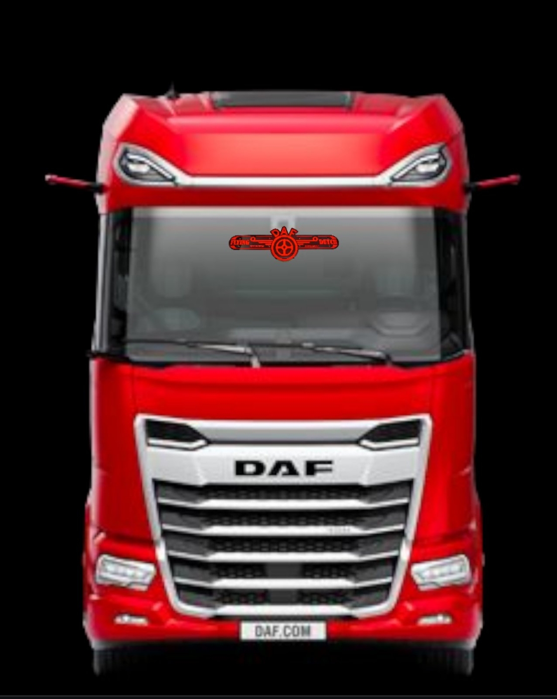 Светеща огледална табела за камион  - ДАФ - DAF
