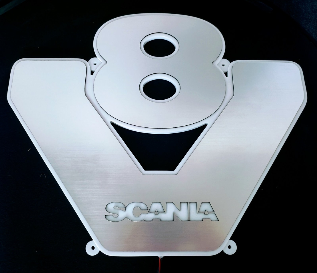 LED светеща табела за камион Скания - Skania V8