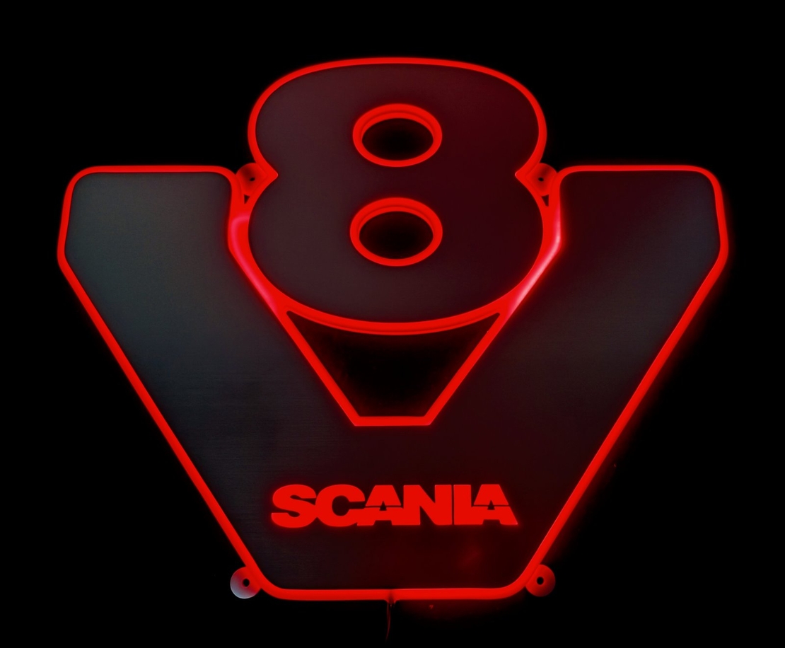 LED светеща табела за камион Скания - Skania V8