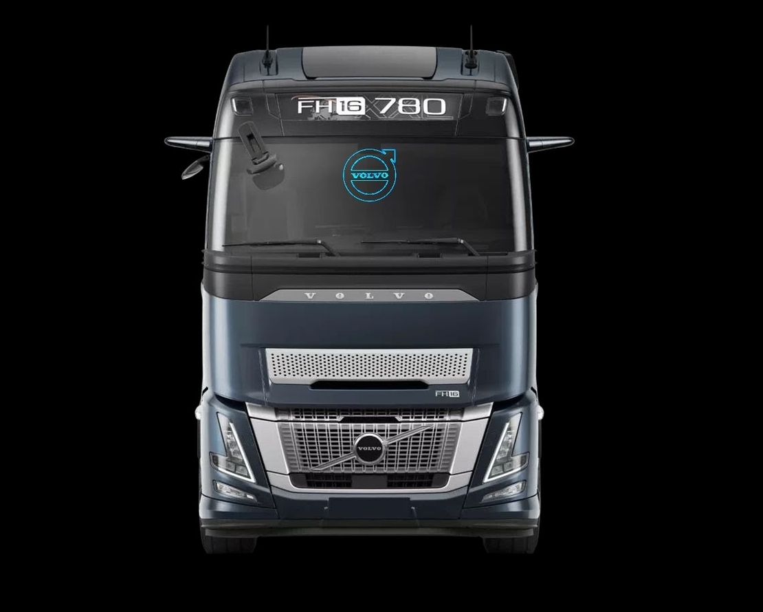 Светеща табела за камион ВОЛВО - VOLVO