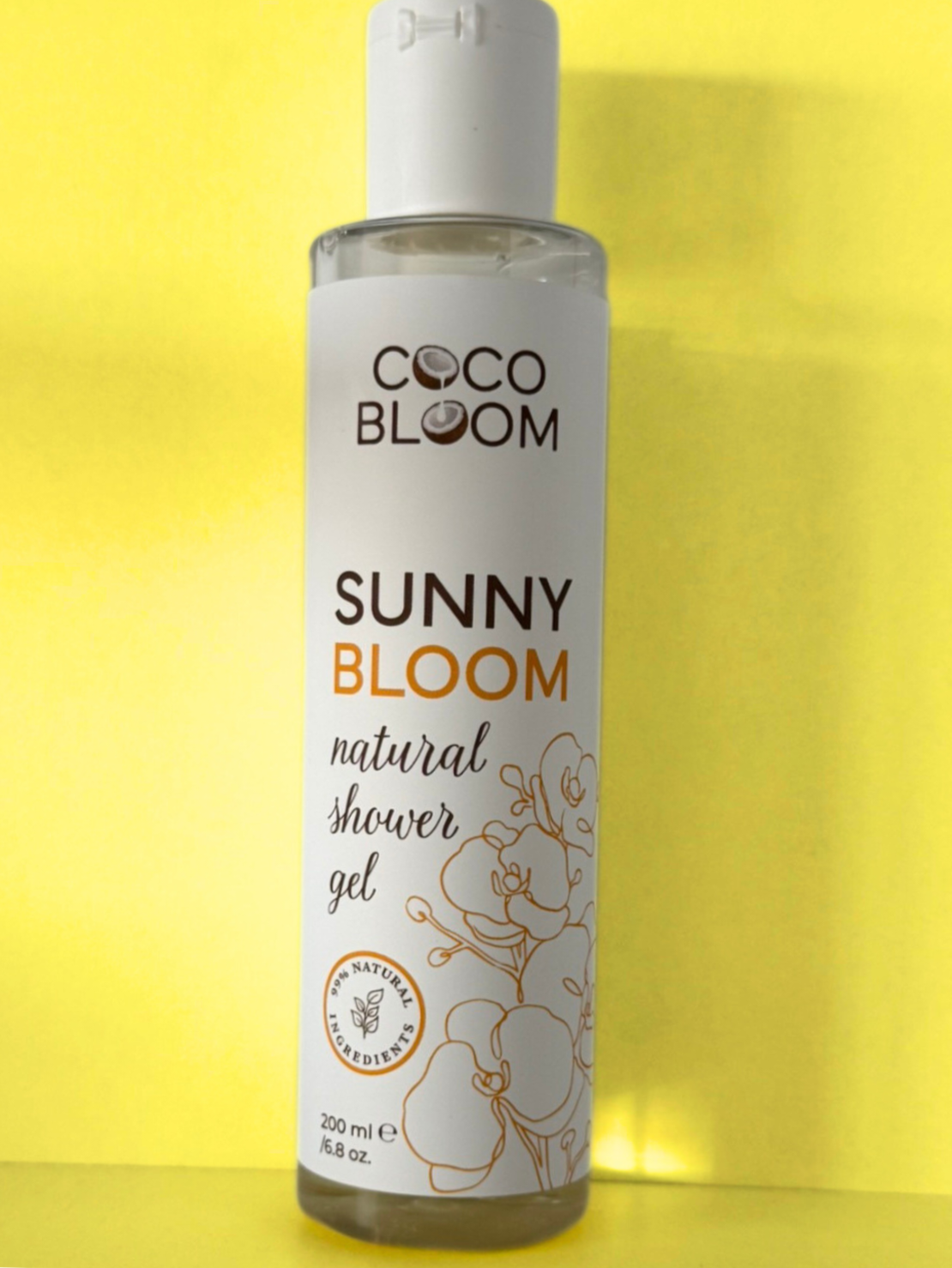 SUNNY BLOOM natural shower gel