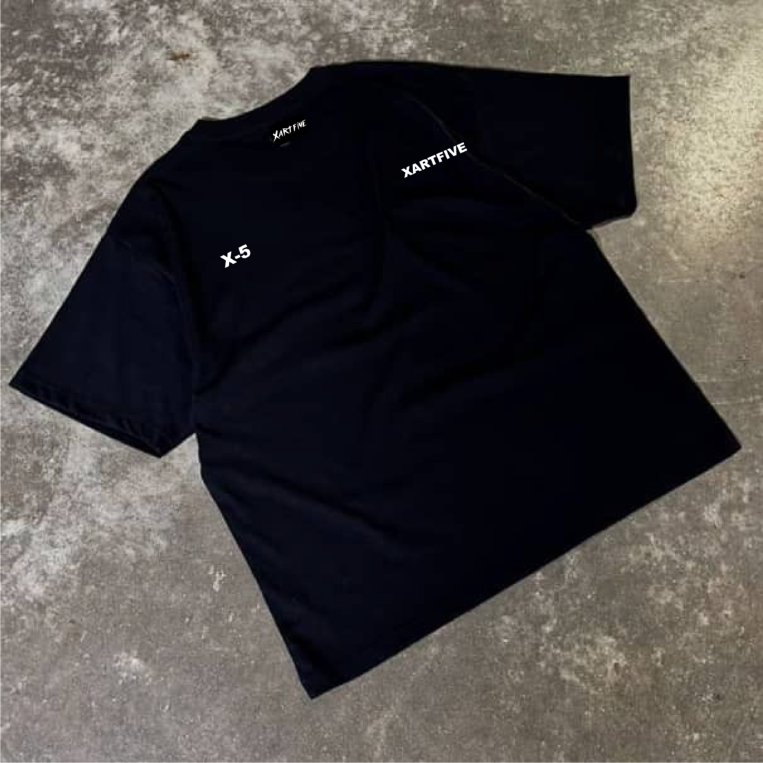XARTFIVE Minimal X-5 Tee black