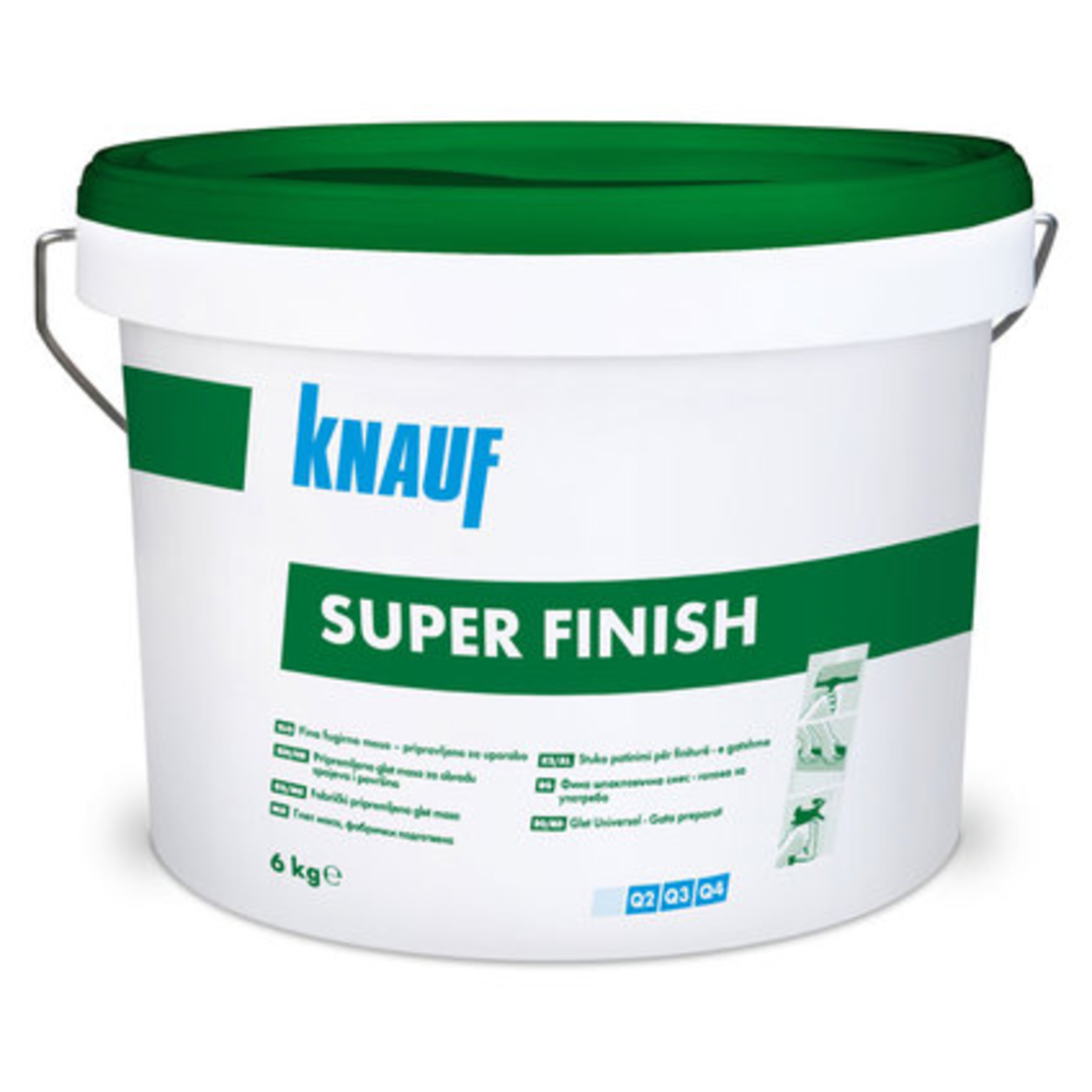 Шпакловъчна маса Sheetrock® Super Finish – Зелен (6 кг / 20 кг)