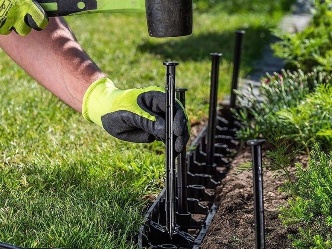 Лента ограничител за трева RIM-BORD 78mm / 1000mm