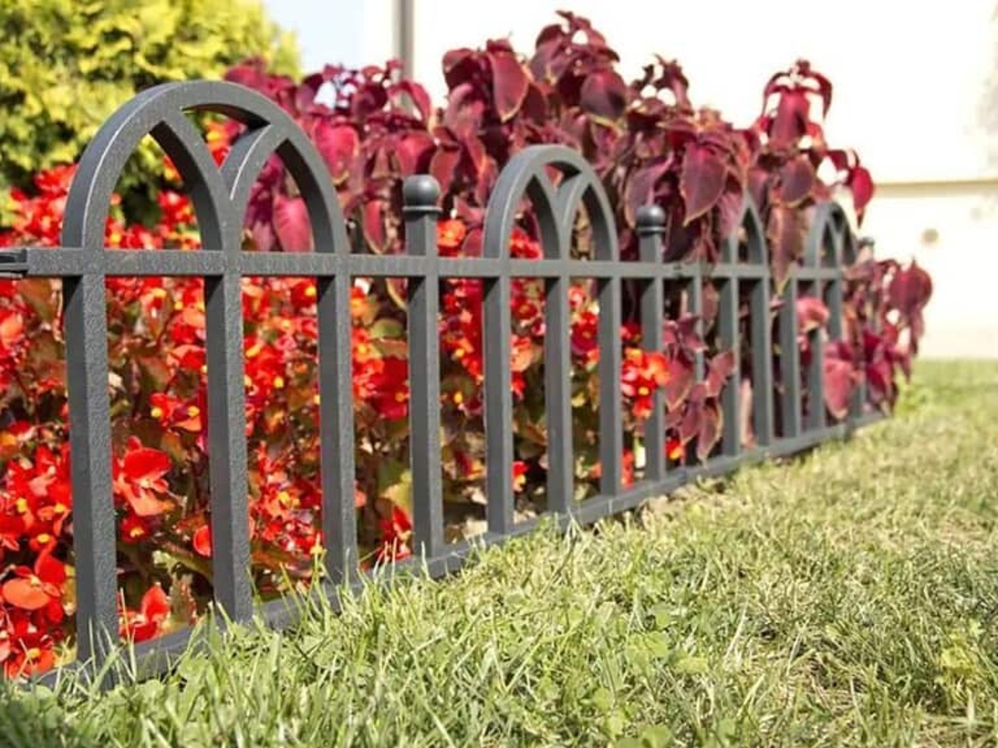 Декоративна черна оградка Antico Classic 3.1 метра