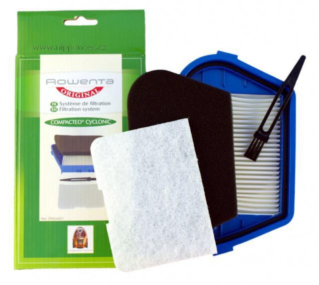 Хепа филтър за прахосмукачка ROWENTA - комплект ZR004601