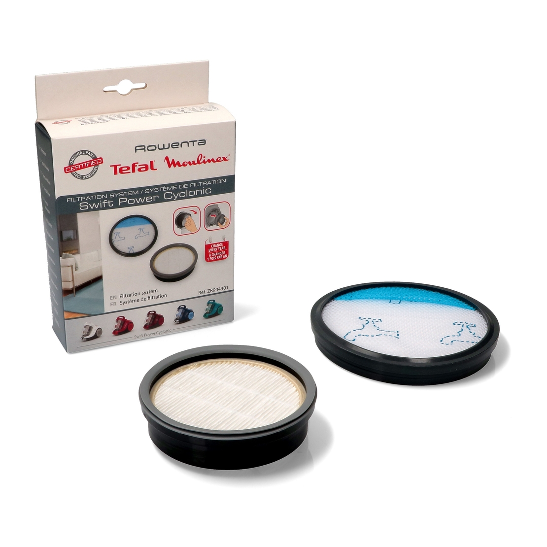 Хепа филтри комплект за прахосмукачка ROWENTA, TEFAL, MOULINEX - ZR904301