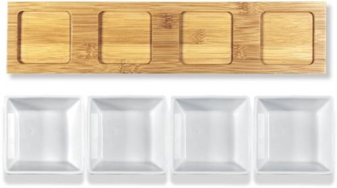 Порцеланови купички LAMART LT9020 BAMBOO, 4 броя