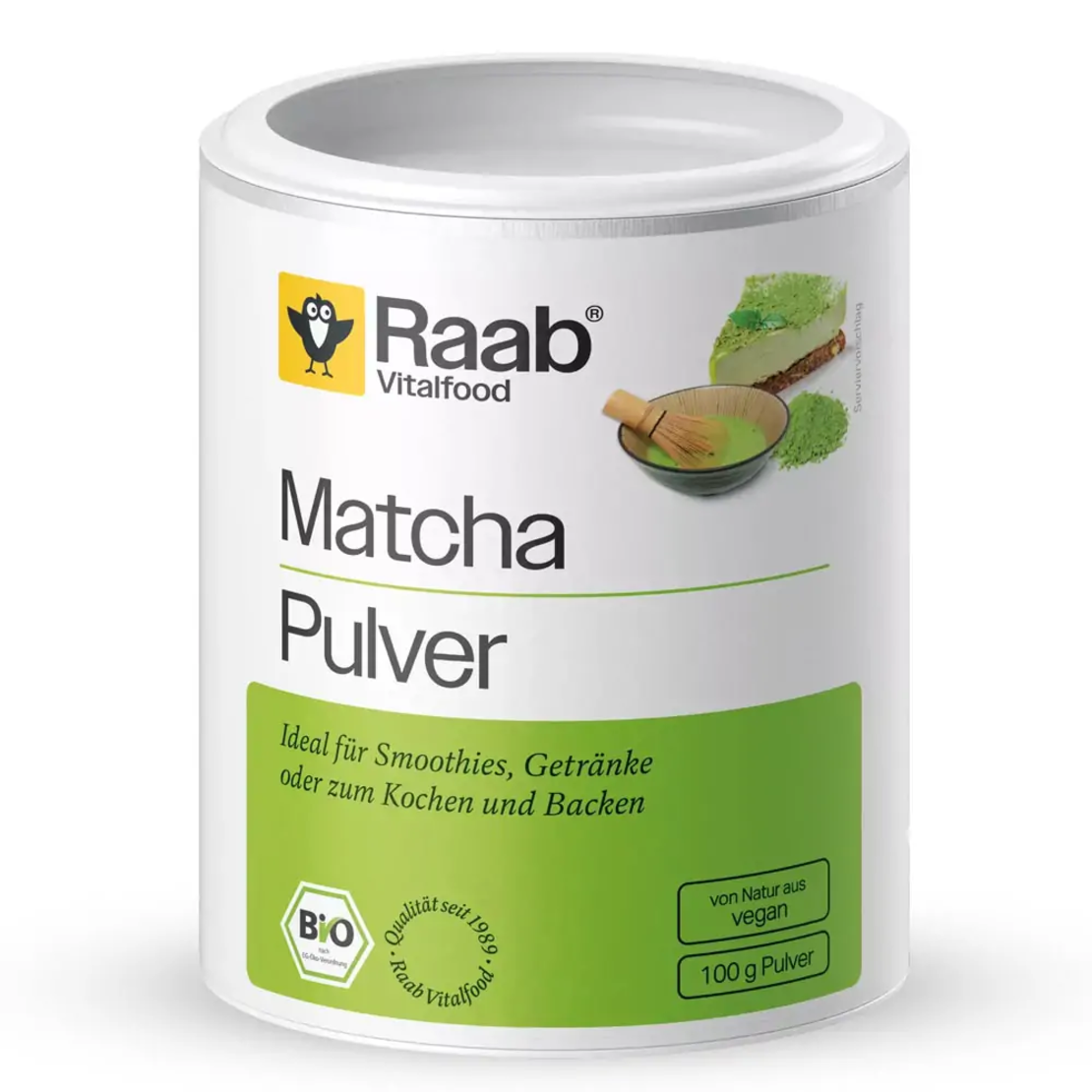 Био Матча Зелен чай Прах - Raab Vitalfood (100 гр)
