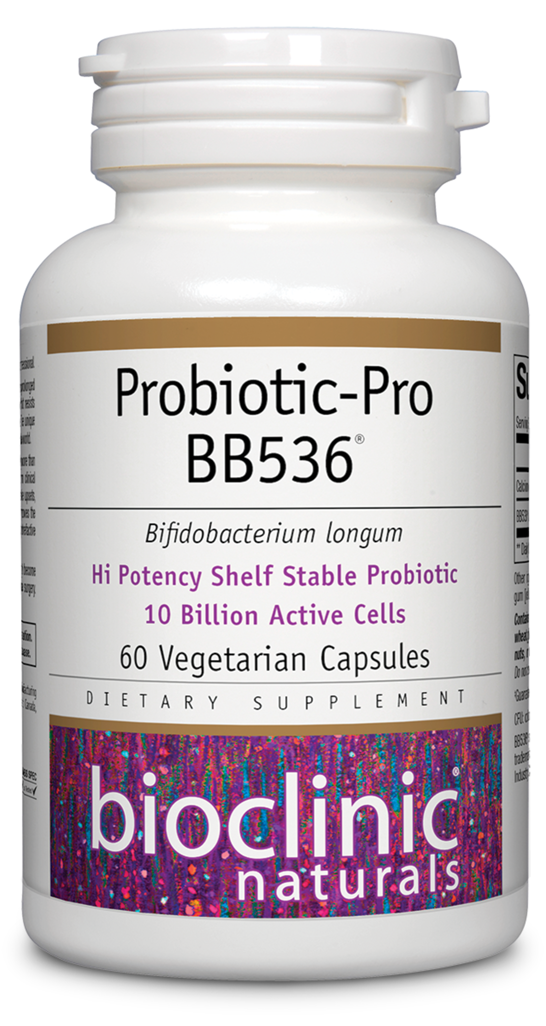 Пробиотик Про BB536, 10 милиарда х 60 капсули- Bioclinic Naturals