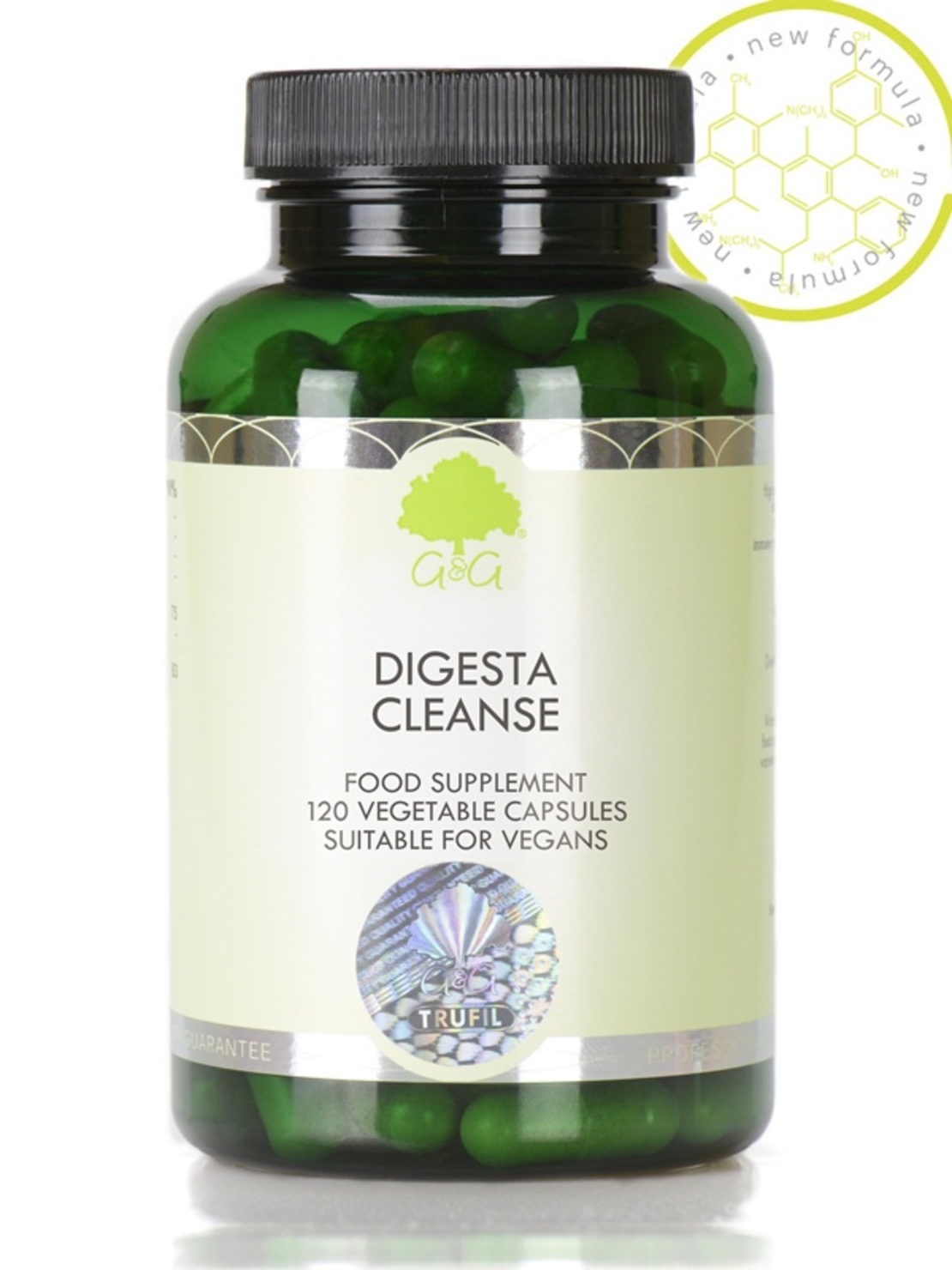 Комплекс за добро храносмилане Digesta Cleanse x 120 капсули - G&G