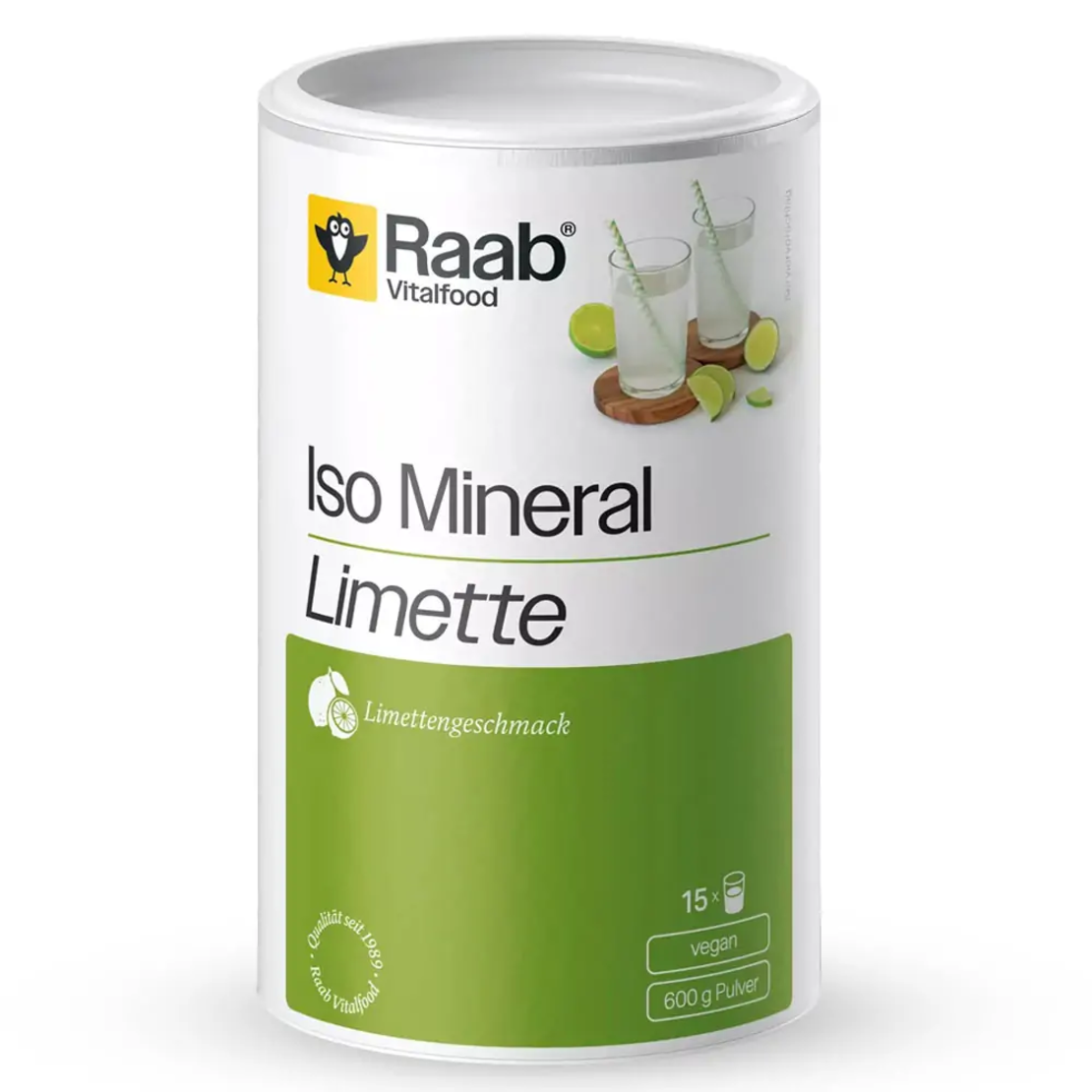 Електролити Прах Iso Mineral – Raab Vitalfood (600 гр)