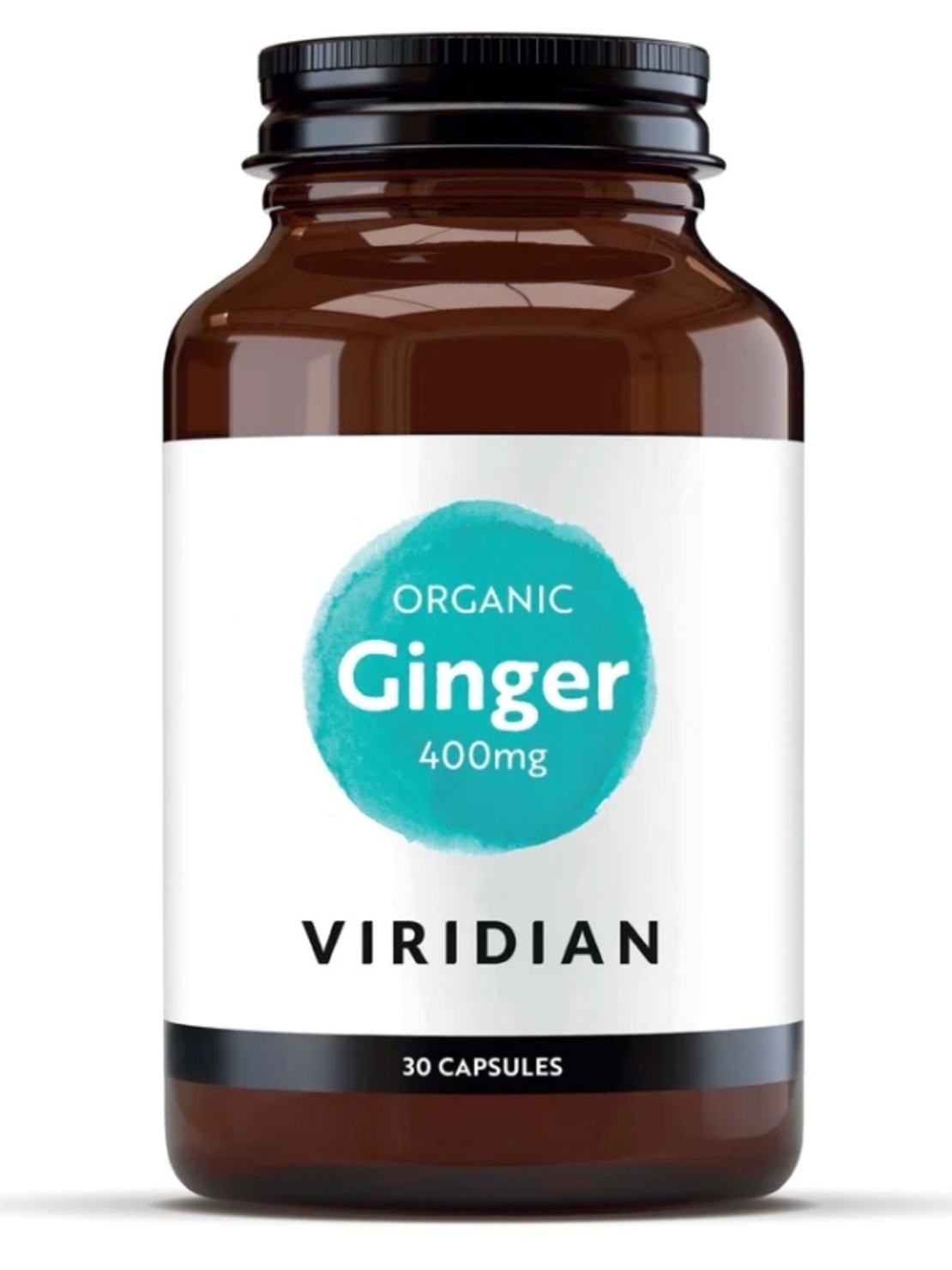 Organic Ginger 400mg x 30 caps. - Viridian