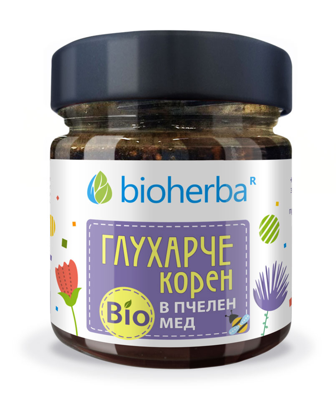 Глухарче корен в био пчелен мед, 280гр. - Биохерба