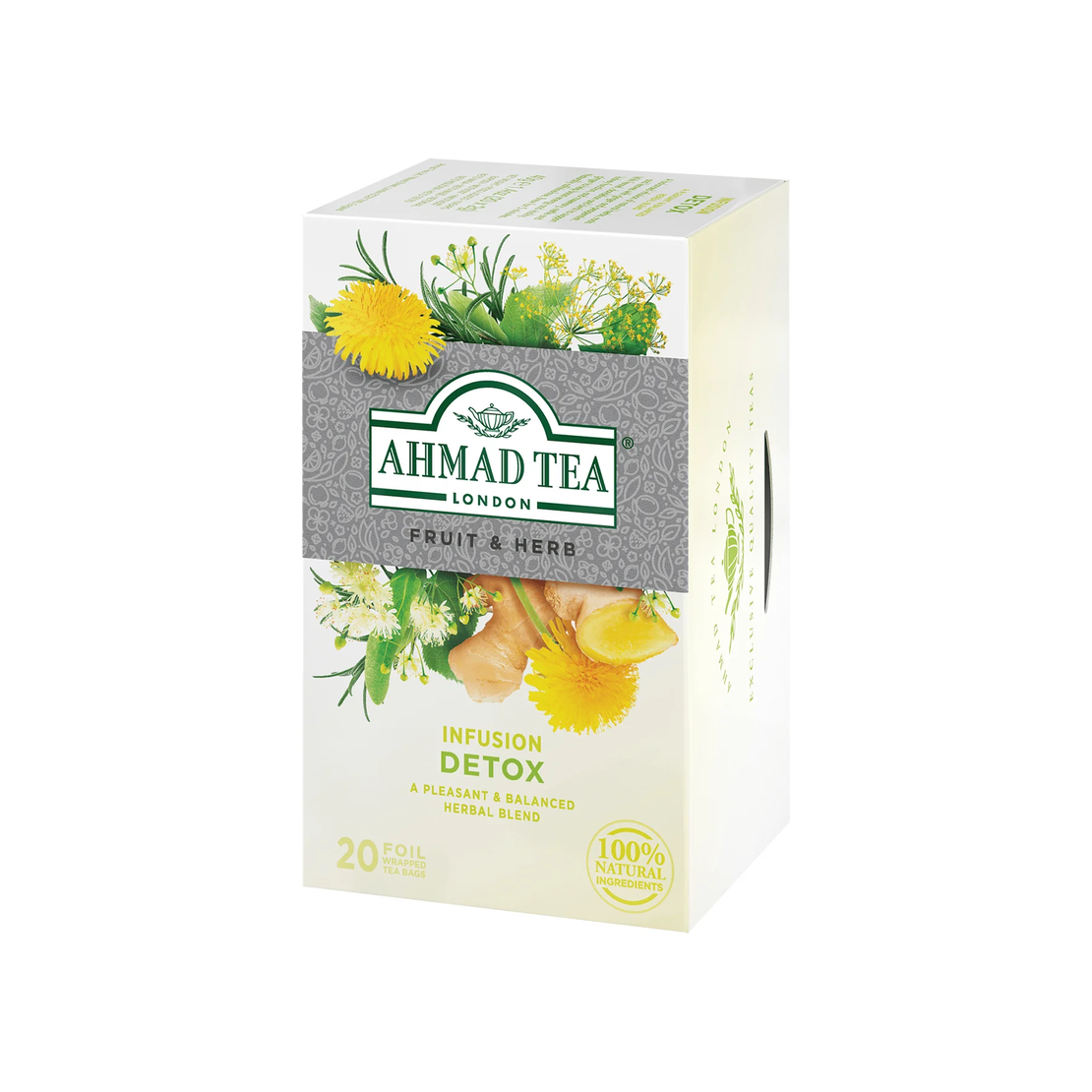 Ahmad Tea Detox Чай за детоксикация 20 бр