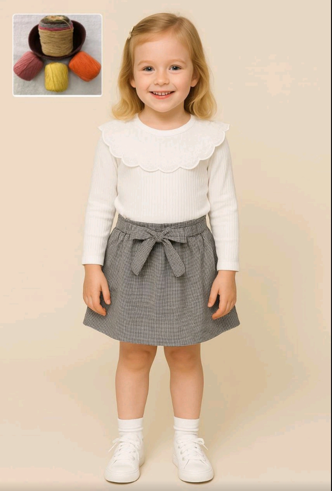 Комплект от пола и блуза