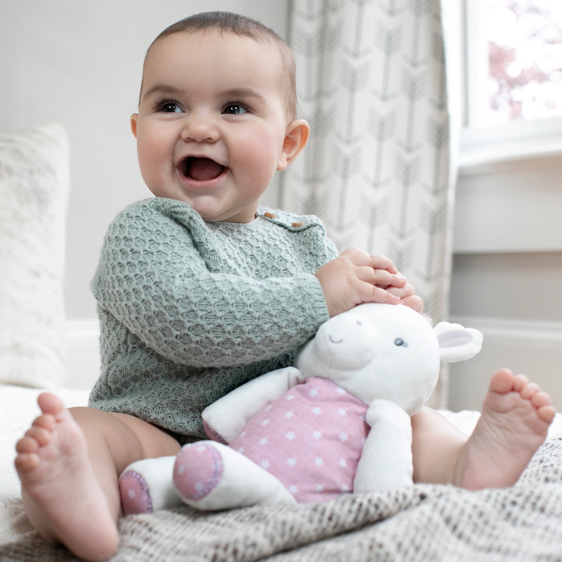 Плюшена играчка Ingenuity - Еднорогът Shimmy Plush Toy