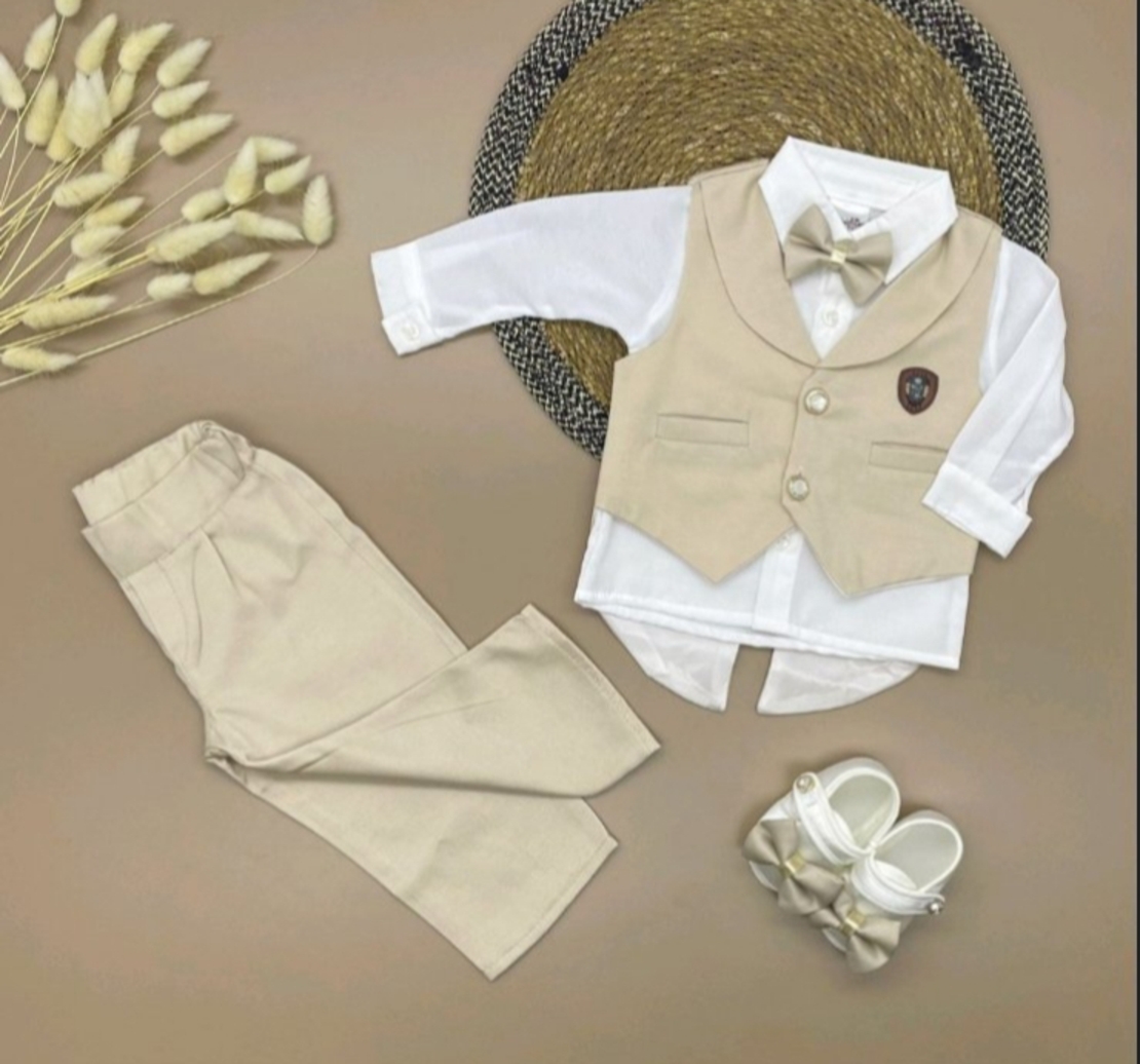 Комплект за изписване в бежово