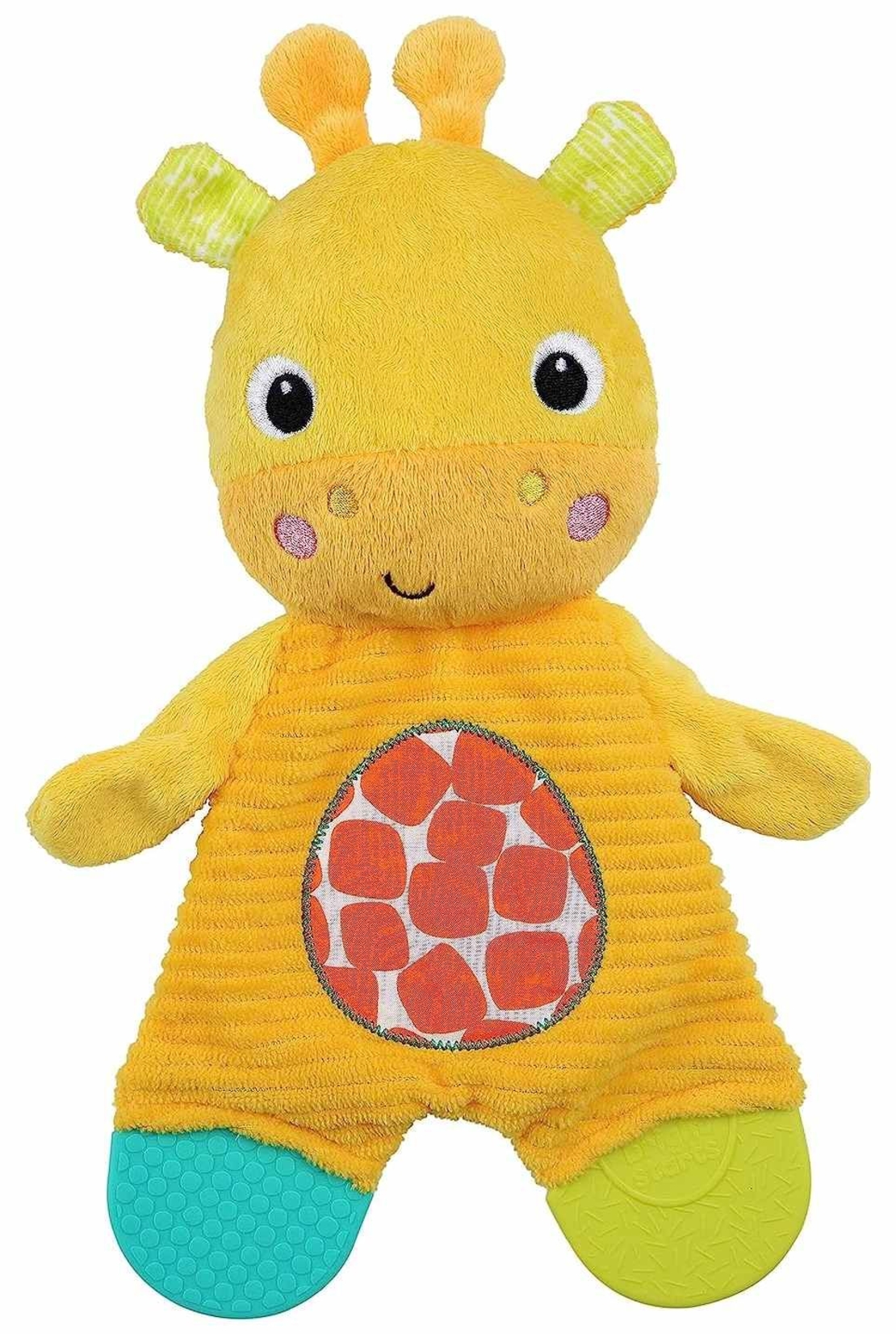 Играчка за гушкане Bright Starts - Snuggle & Teethe, Жираф