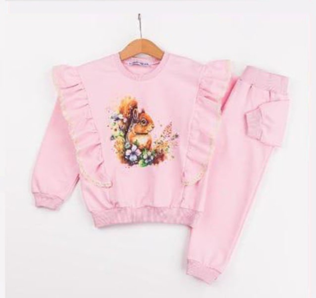 Памучен комплект с катеричка