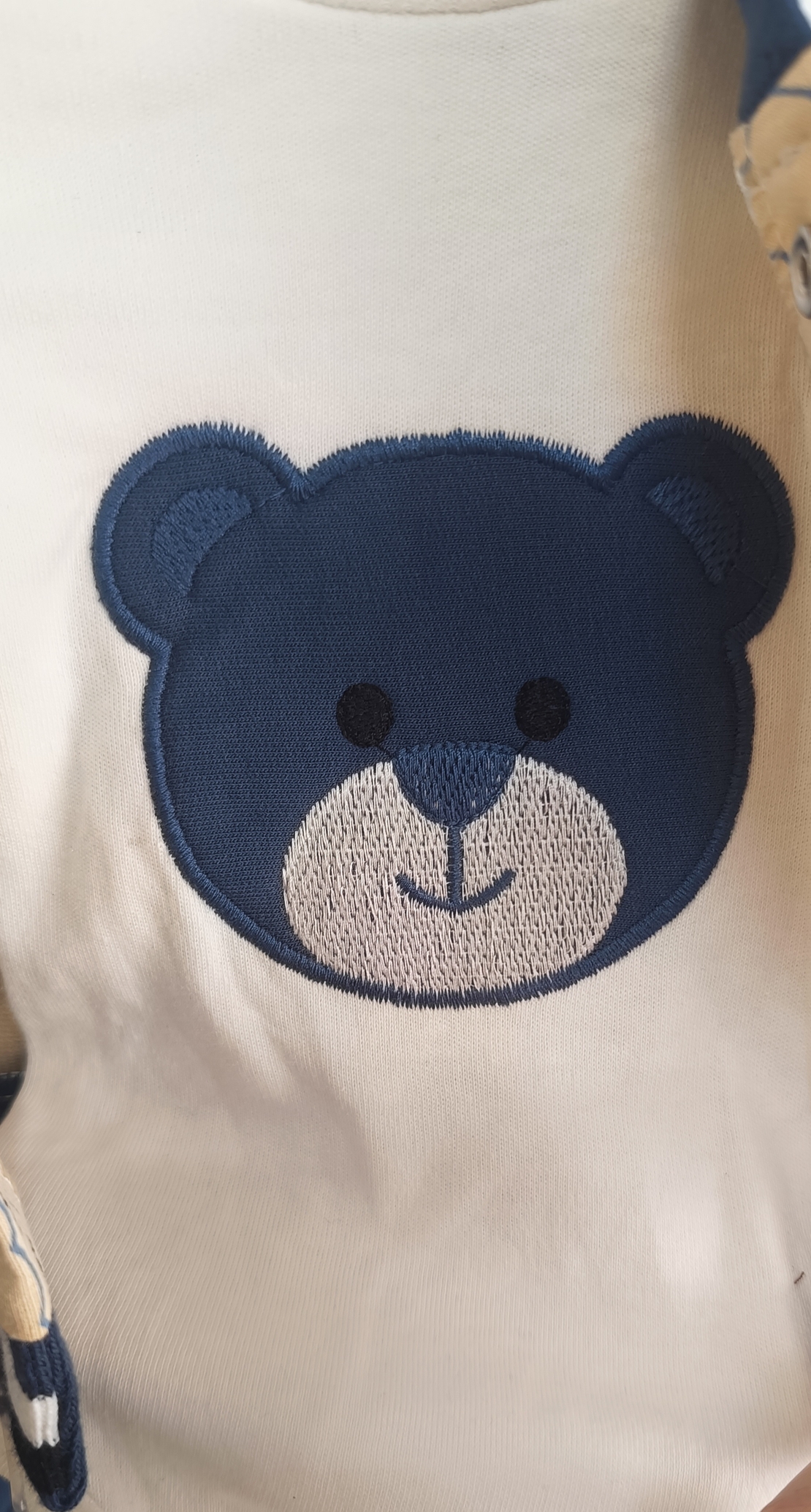 Комплект от 3 части с мече в тъмно синьо