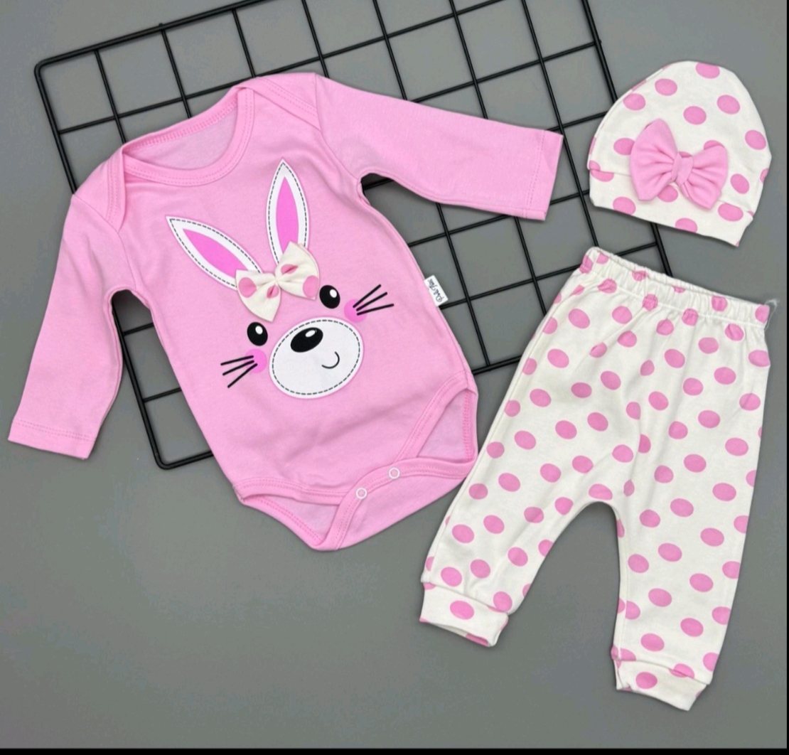 Комплект от 3 части с шапка 