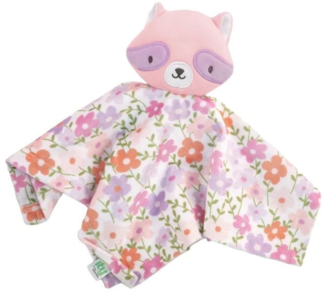Мека кърпичка за гушкане Ingenuity - Cozy Lovey, Raccoon Deni