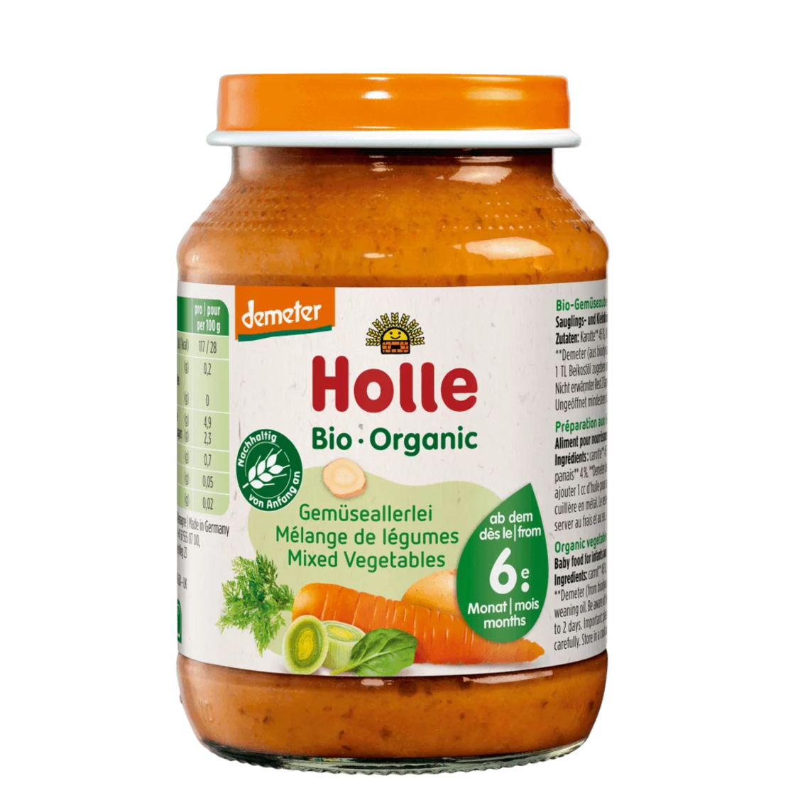 HOLLE Деметер Зеленчуков микс 6м. 190г