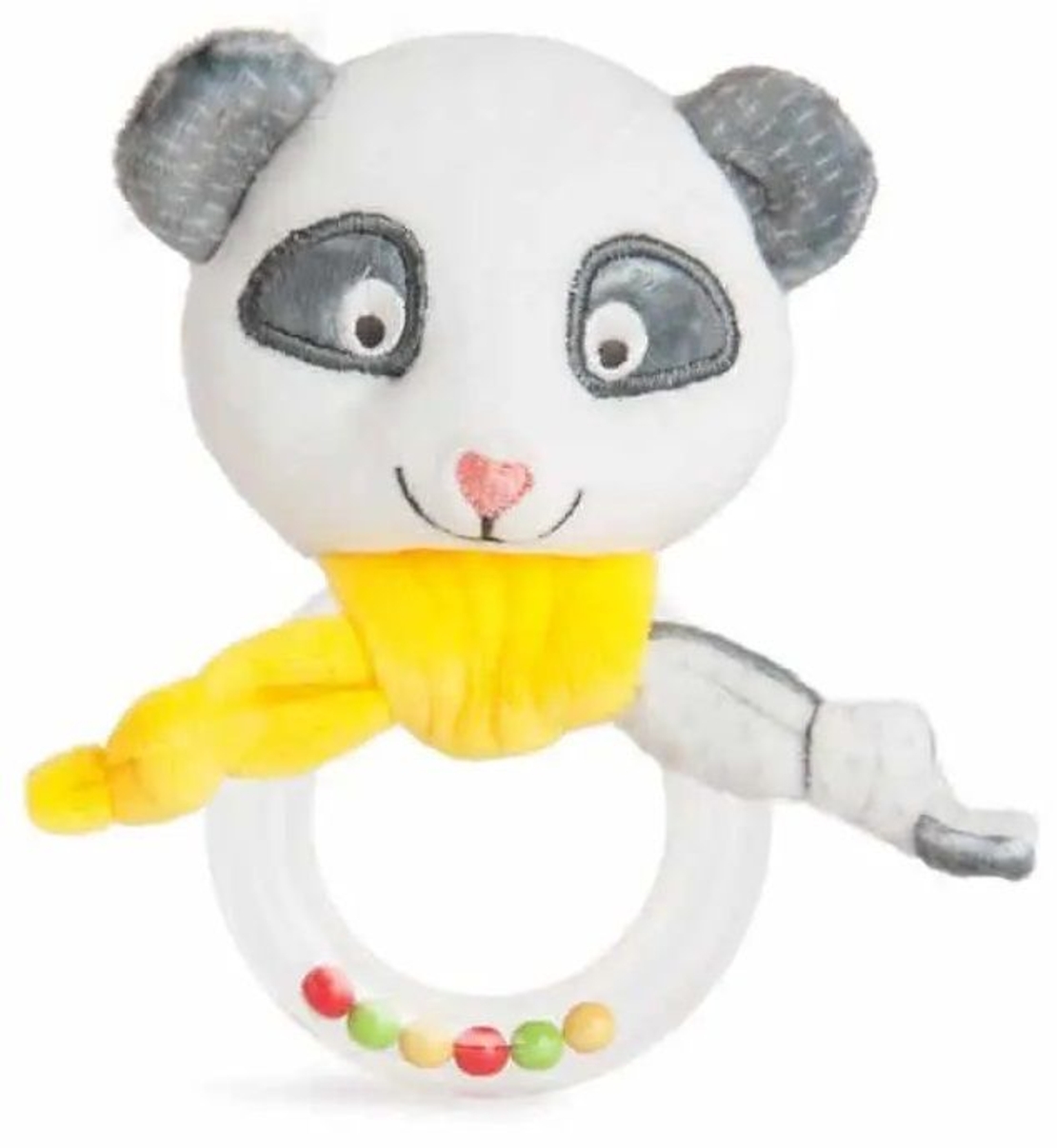 Плюшена бебешка дрънкалка Панда
