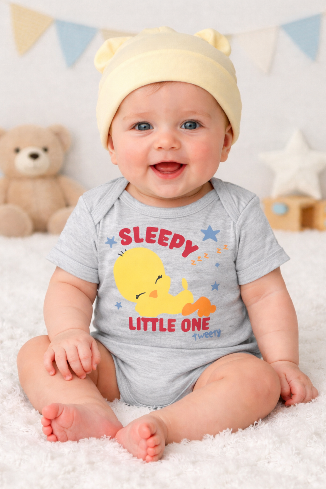 Боди с къс ръкав Туити