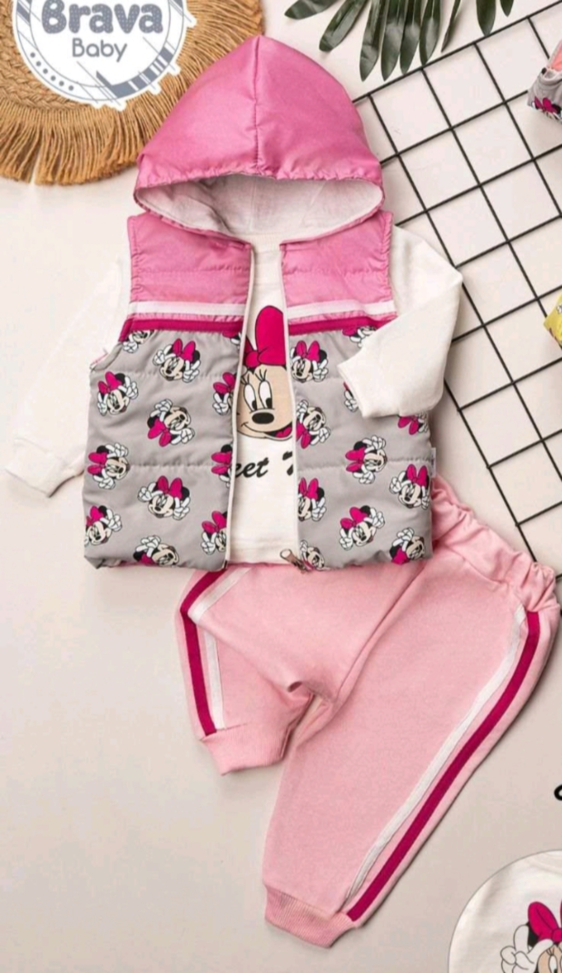 Комплект от 3 части с грейка Мини Маус