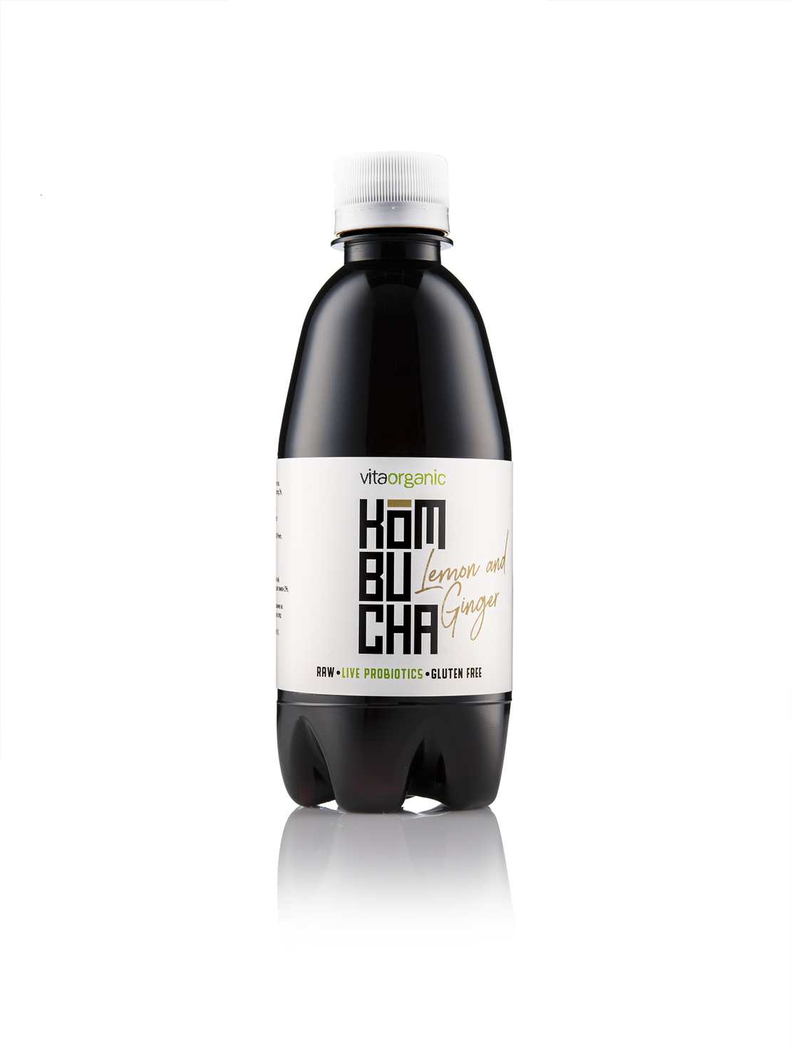 Комбуча Лимон и Джинджифил от Vita Organic – Натурална енергия с пикантен вкус и лимонена свежест
