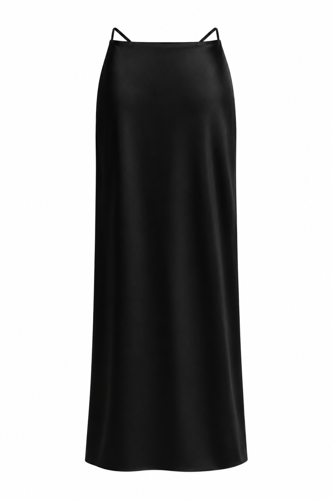 The G-String Maxi Satin Skirt