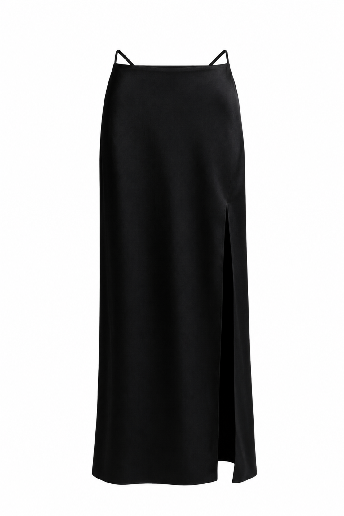 The G-String Maxi Satin Skirt